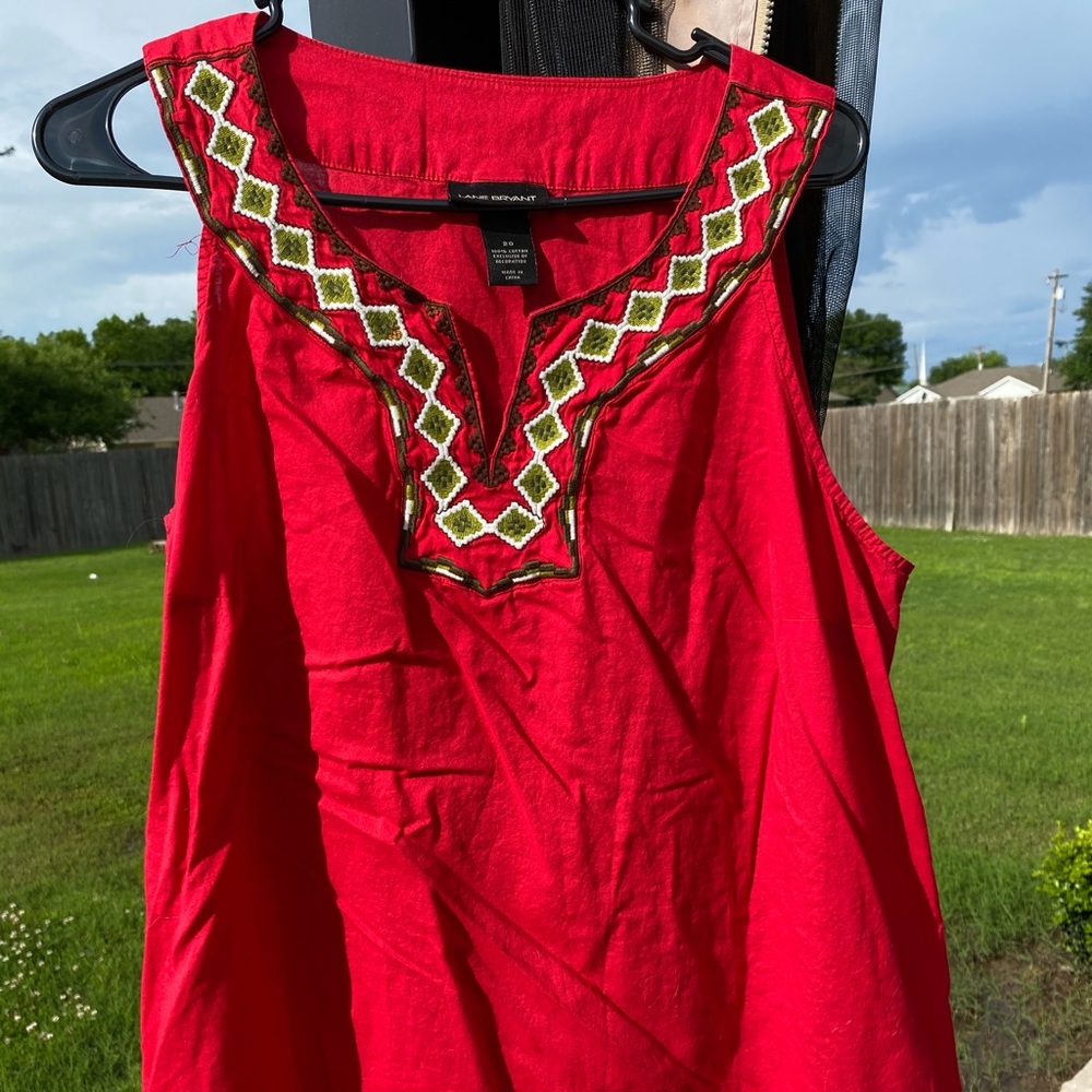 !!3/$10 item!! Lane Bryant Tunic Tank Top